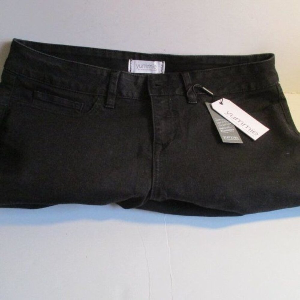 YUMMIE by Heather Thomson Black Straight Jeans